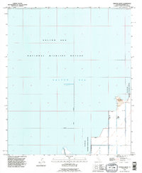 Obsidian Butte 1992 topographic map thumbnail