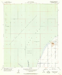 Obsidian Butte 1956 topographic map thumbnail
