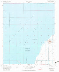 Obsidian Butte 1956 topographic map thumbnail