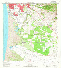 Oceano 1965 topographic map thumbnail