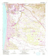 Oceano 1965 topographic map thumbnail