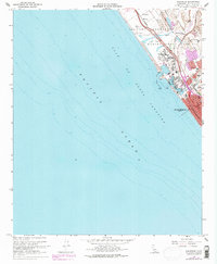 Oceanside 1968 topographic map thumbnail