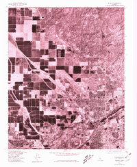 Oildale 1978 topographic map thumbnail