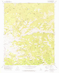 Oiler Peak 1972 topographic map thumbnail