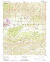 Ojai 1952 topographic map thumbnail