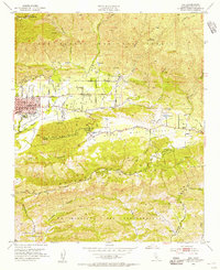 Ojai 1952 topographic map thumbnail