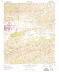 Ojai 1952 topographic map thumbnail