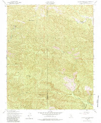 Old Man Mountain 1943 topographic map thumbnail