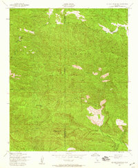 Old Man Mountain 1943 topographic map thumbnail