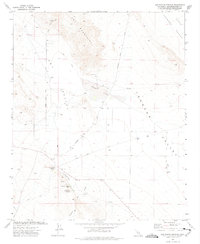 Old Woman Springs 1972 topographic map thumbnail