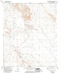 Old Woman Springs 1972 topographic map thumbnail