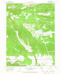 Olinda 1964 topographic map thumbnail