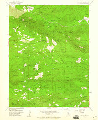 Omo Ranch 1952 topographic map thumbnail