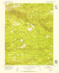 Omo Ranch 1952 topographic map thumbnail