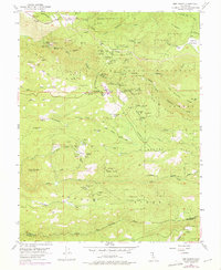 Omo Ranch 1952 topographic map thumbnail