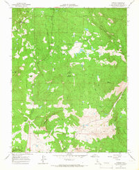 O'Neals 1965 topographic map preview
