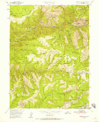 Onion Valley 1950 topographic map thumbnail