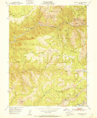 Onion Valley 1951 topographic map thumbnail