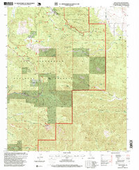 Onyx Peak 1996 topographic map thumbnail
