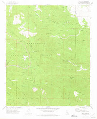 Onyx Peak 1972 topographic map thumbnail