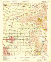 Orange 1950 topographic map thumbnail