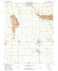 Orange Cove South 1966 topographic map thumbnail