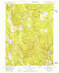 Oregon House 1948 topographic map thumbnail