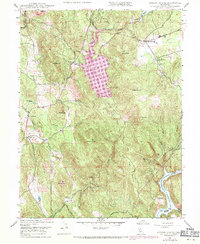 Oregon House 1948 topographic map thumbnail