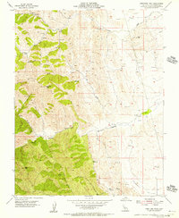 Orestimba Peak 1955 topographic map thumbnail