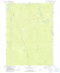Orleans Mtn. 1974 topographic map thumbnail