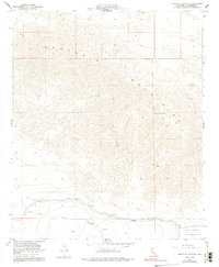 Orocopia Canyon 1958 topographic map thumbnail
