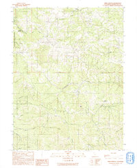 Orrs Springs 1991 topographic map thumbnail