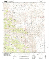 Ortigalita Peak 2000 topographic map thumbnail