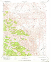Ortigalita Peak 1969 topographic map thumbnail