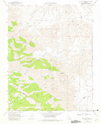 Ortigalita Peak 1969 topographic map thumbnail