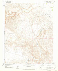 Ortigalita Peak NW 1956 topographic map thumbnail
