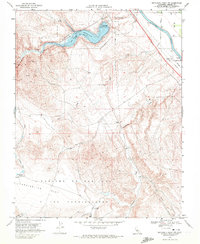 Ortigalita Peak NW 1969 topographic map thumbnail