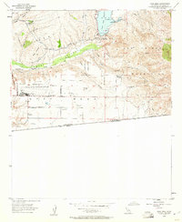 Otay Mesa 1955 topographic map thumbnail