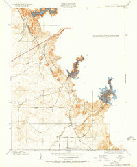 Owens Creek 1915 topographic map thumbnail