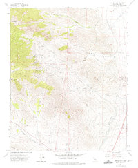 Owens Peak 1972 topographic map thumbnail
