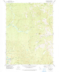 Owl Creek 1979 topographic map thumbnail