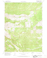 Oxbow Bridge 1967 topographic map thumbnail
