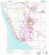 Oxnard 1949 topographic map preview