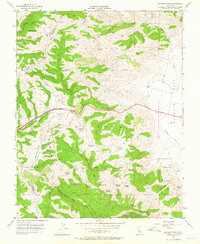 Pacheco Pass 1955 topographic map thumbnail