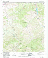 Pacifico Mountain 1991 topographic map thumbnail
