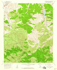 Pacifico Mountain 1959 topographic map thumbnail
