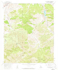 Pacifico Mountain 1959 topographic map thumbnail