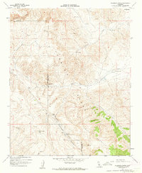 Packwood Creek 1961 topographic map thumbnail