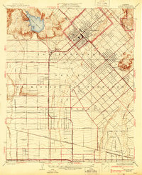 Pacoima 1927 topographic map thumbnail
