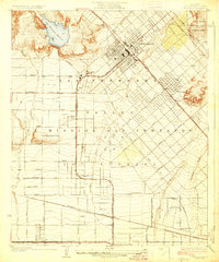 Pacoima 1927 topographic map thumbnail